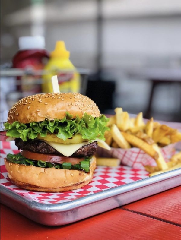 Teriyaki Cheeseburger