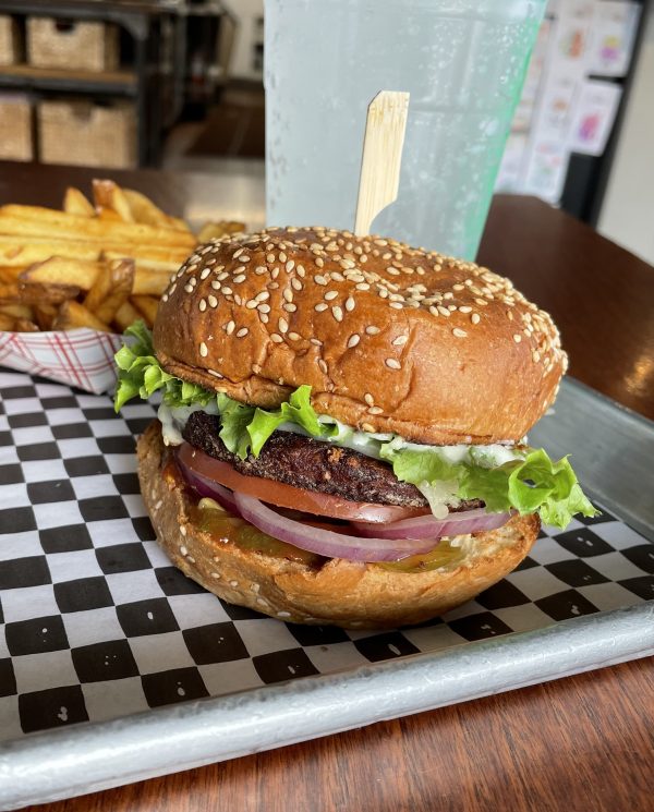 Spicy Black Bean Burger