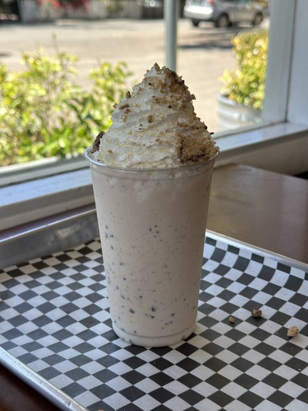 Chocolate Chip Cookie Dough Milkshake