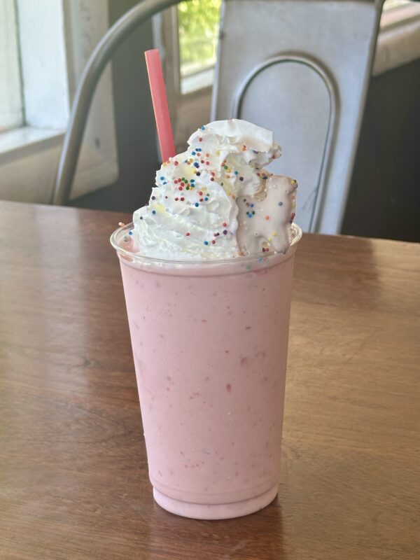 Frosted Circus Animal Cookie Milkshake